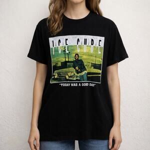 Ice Cube Today Was A Good Day Graphic Tee Black Hip Hop Y2K Streetwear Small